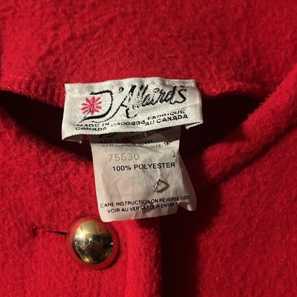 Vintage Red Sweater - Picture 2 of 4